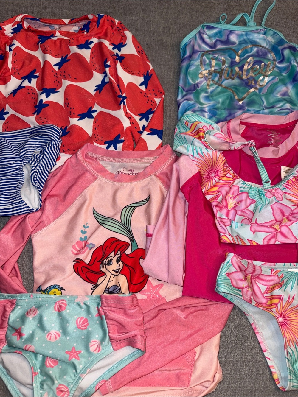 Girls Swimming Suit Lot